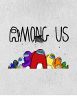 Kepurė Amoung Us logo Kepurė Amoung Us logo